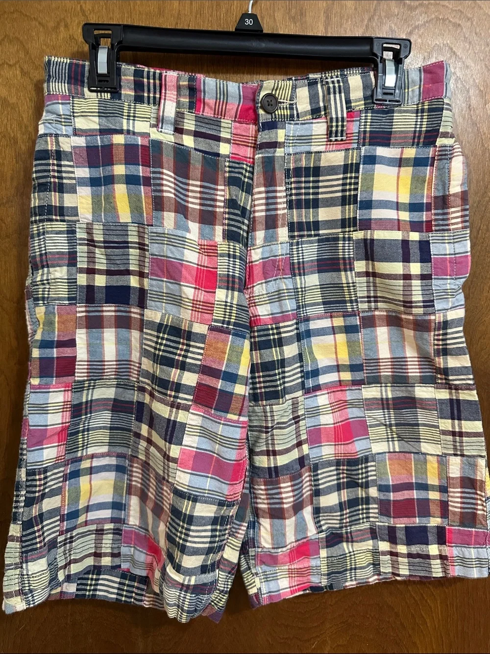 Old Navy Multicolor Patchwork Plaid Men’s Shorts